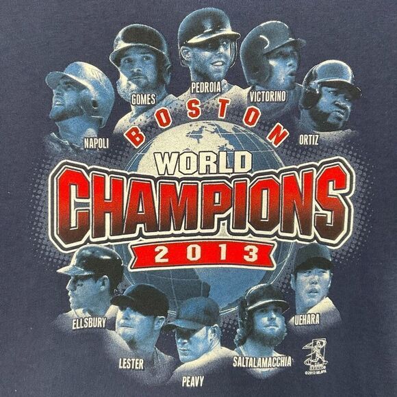 Delta Boston Red Sox 2013 World Series T-Shirt Medium - Picture 2 of 6